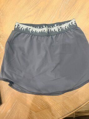 EleVen by Venus Williams Skort | Size Small | Grey | Flame Waistband